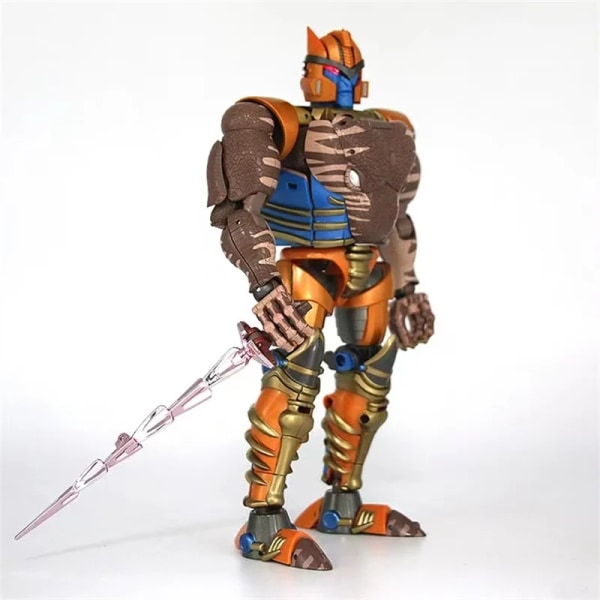 【I LAGER】 Transformation BW Dinobot KO MP41 IT02 Beast Wars Tyrannosaurus Rex CR01 KO Dinosaur Warrior Actionfigur Robotleksaker KO MP41 In Box