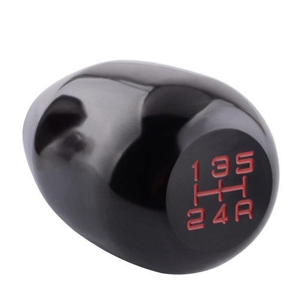 Universal Aluminium Racing 5-växlad bilväxelspak Manuell byte Växelspaksknopp Växelspaksknopp-röd Red
