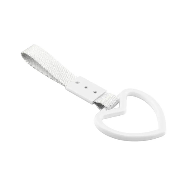 Bogserrep i form av ett hjärta på 23,5 cm, nylon med hög motståndskraft, för racerbilssläp, universal dragrem, bilstil, leksak i slutet Heart 6