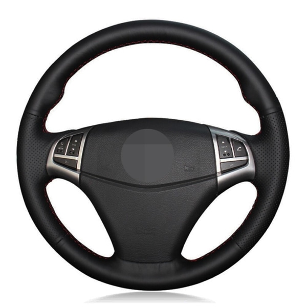 Cover DIY Handsytt svart konstläder för Ssangyong Korando 2010-2019