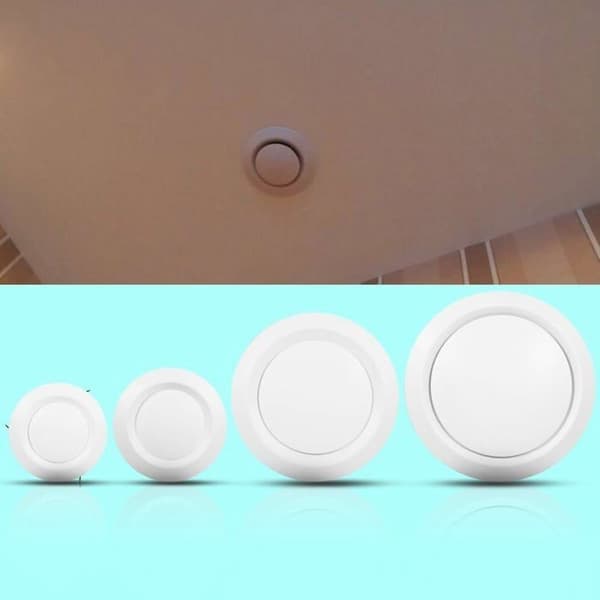 Ventilationsdæksel, udstødningsventil, ventilationskanalrørsdæksel