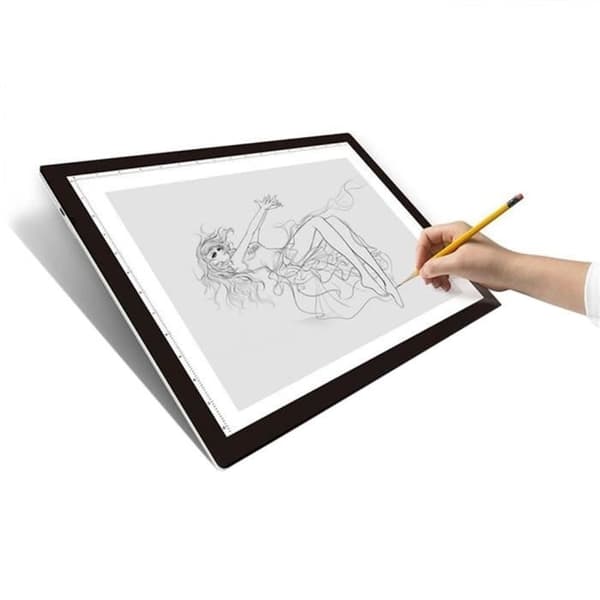 Lysboks - A3 LED Tegnebrett - Tegnebord Lyspanel