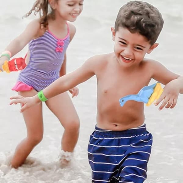 Sæt med 3 vandkamp legetøj af plastik til swimmingpool