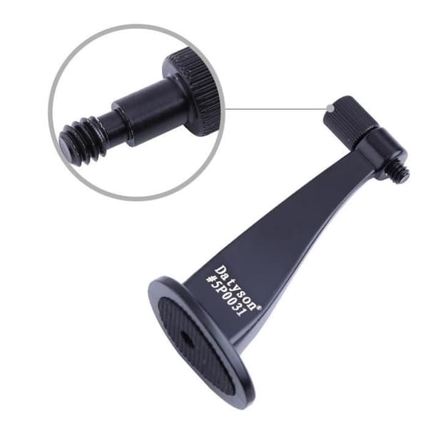 Datyson Sort Metal Kikkert Adapter Tripod Beslag til Kikkert Teleskop
