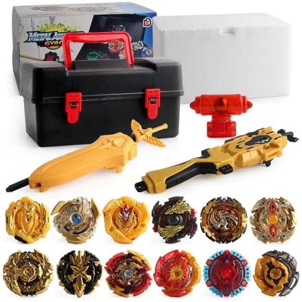 Gyro Burst Masters Fight Fusion XD168-21B Guld Version - Legetøj