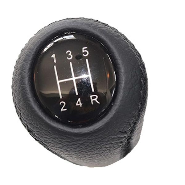 pu Läder växelspak för växelspak Gaitor Cover för MAZDA 3 BK BL 2006 2007 2008 2009 2010 2011 2012-5 hastighetsratt svart 5 speed knob black