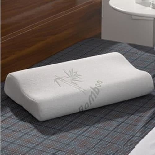 Ergonomisk Memory Foam Kudde, Cervical Kudde, Kuddens Mått: 50 x 30 x 10 cm