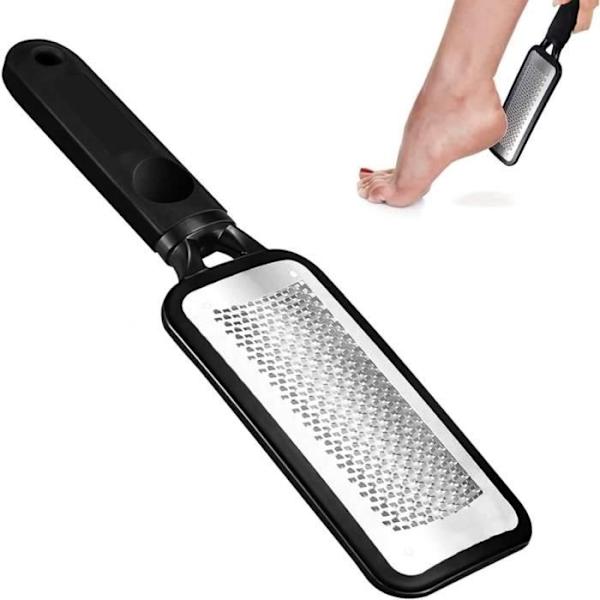 Rustfrie stålfiler for hard hud