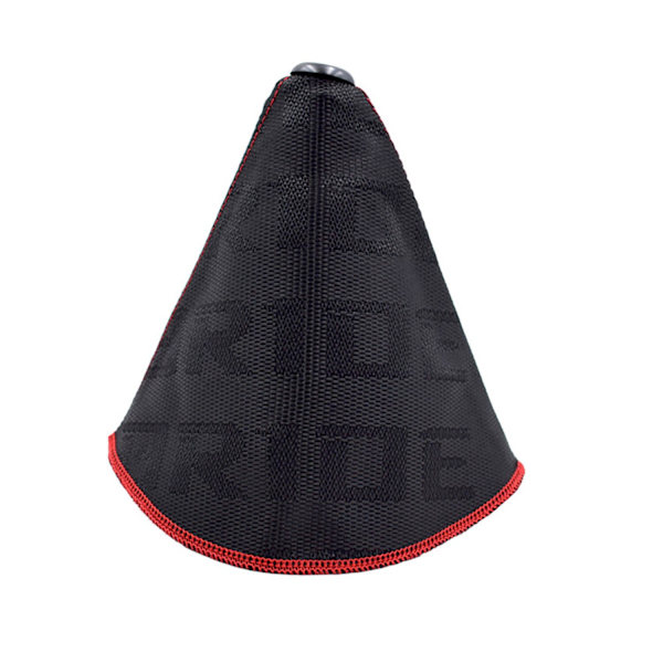 jdm Canvas högkvalitativt hypertyg växelspaksknopp Boot Racing cover för Universal Car-bride röd bride red