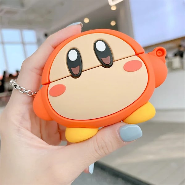 3D Kirby case för Airpods 2 3 Pro 1 case Anime Cute cover för Apple Air Pods Pro 2 3 Case Cover BOX Kirby for AirPods 3