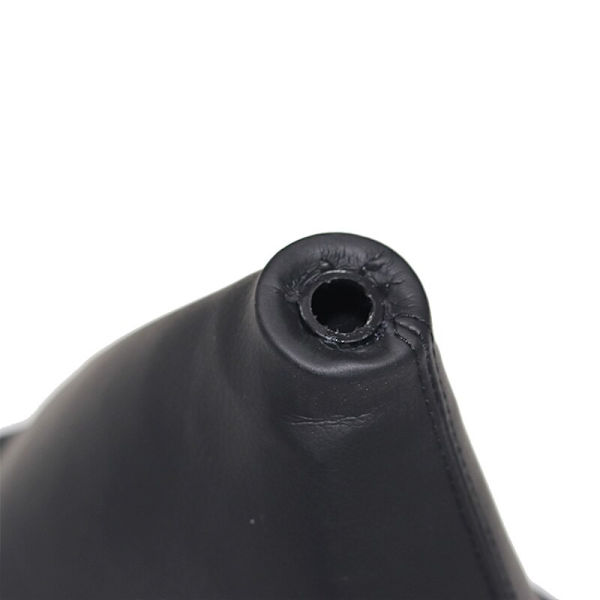 pu Läder växelspak för växelspak Gaitor Cover för MAZDA 3 BK BL 2006 2007 2008 2009 2010 2011 2012-5 hastighetsratt svart 5 speed knob black