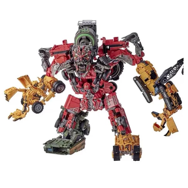 AOYI 8in1 BMB KO Studio Series SS Devastator Transformation Action Figur Barnleksaker Mästerverk Filmmodell Deformation Bilrobot DD02