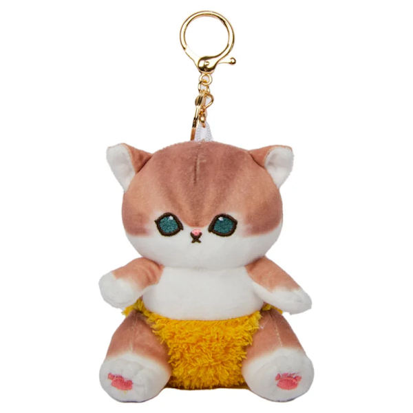 Kawaii Mofusand Anime Hobby Tempura Fried Räkor Haj Katt Tecknad Söt plysch docka hängsmycke väska hänge present till flickvän H2