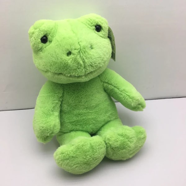 40 cm Grön groda Plyschleksak Bygg en björn Mjuk fylld docka Smile Frog Plyschdocka Leksak Jellycats Högklassig presentrum för barn 35CM