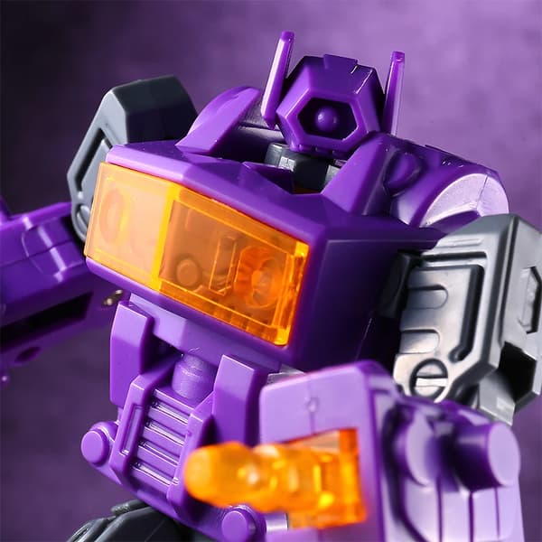 Monteringsmodell D.I.Y. KBB Transformasjon G1 TF Shockwave Shockblast Håndlaget Actionfigur Robot Gutter Leker Barnegaver