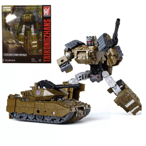 HZX Transformation Robot Billeksaker Pojkar Anime Bruticus Flygplan Tank Engineering Flygplan Modell KO Barn Present B105 NO BOX