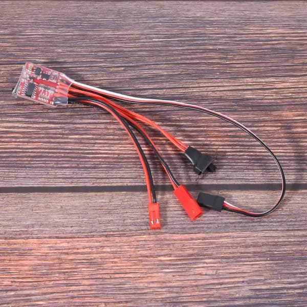 20A Bustophedon ESC Borstad Hastighetsregulator För RC Bil Lastbil Båt