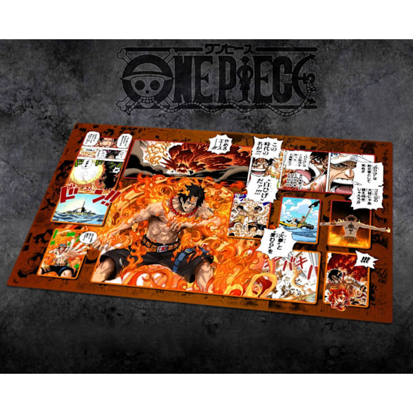 60*35 cm OPCG One Piece Dedikerad GAME Card Lekmatta Battle Against Rebecca Roronoa Zoro Trafalgar Law Serietidningsserie Toy Gifts Comics-U