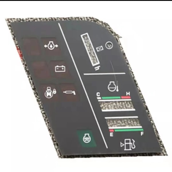 Display Cover Komatsu Grävmaskin PC60-7 400-6 50 55 Monitor Instrument skal Panel Dekorationer C55MR insturement sticker