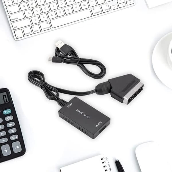 Scart–HDMI-muunnin – Scart–HDMI 1080P HD -sovitin