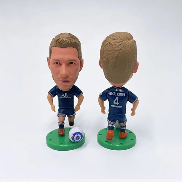 Ny original C.Ronaldo Messi Neymar Mbappe FIFA Cup World Action Figur Tecknad Modell Dockor Dekoration Barn Födelsedag Julklappar 38