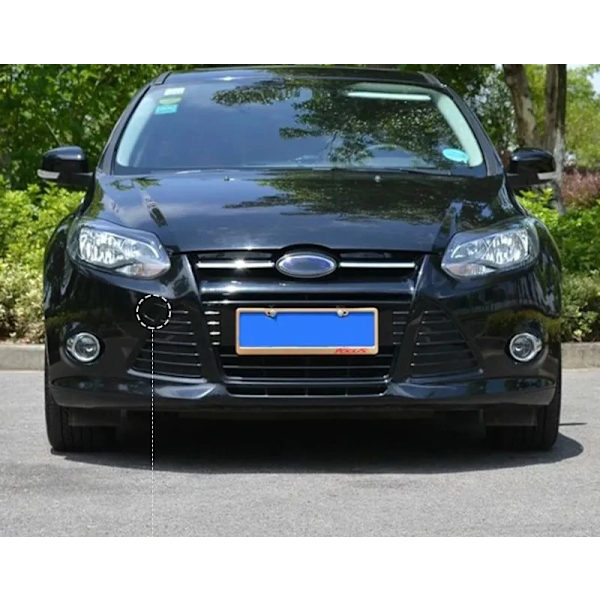 Dragkrok för främre stötfångare, cap, för Ford Focus MK3 2012 2013 2014 Black