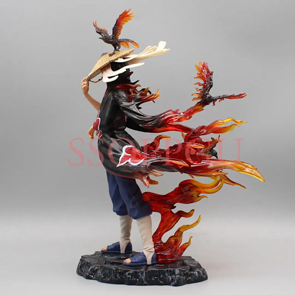 Anime Periferi Naruto Figur Uchiha Itachi Akatsuki Kråkscen Staty Leksaker Action Figur Collection Modell Leksaker Docka Barn Presenter Itachi-PZ