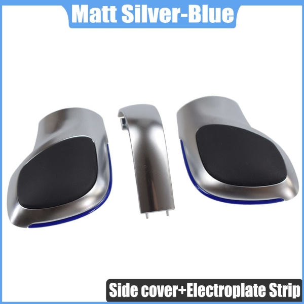 Röd/Blå Bil Växelspak Spak Krom Matt För VW Golf 6 7 R GTI Passat B7 B8 CC R20 Jetta MK6 GLI DSG Cover Emblem-Option 7 Option 7