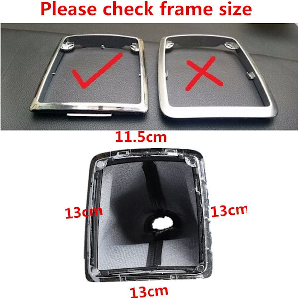 Växelspaksknopp Damask cover 5/6 hastighet för Ford Fiesta MK7 Focus MK2 FL NK3 C-max FL B-max S-max Galaxy MK3 Kuga Transit- case Leather Case