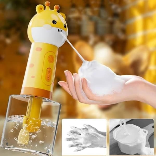 Automatisk Hundeshampoo Dispenser, Kæledyrsshampoo Skummer, Skummaskine
