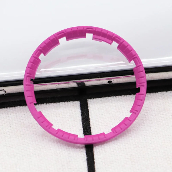 För GA2100 GA2110 Luminous Hour Marker Dial Watch Pointer Scale Ring Index Modification Dial ga2110 Watch Mod Kit Tillbehör 0134Rose Red