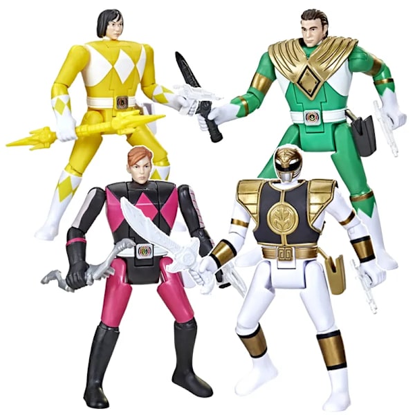 Hasbro Original Power Rangers TOMMY ERINI HIMBERLY Joints Rörlig Anime Action Figur Leksaker för barn Pojkar Födelsedagspresenter Blue Warrior