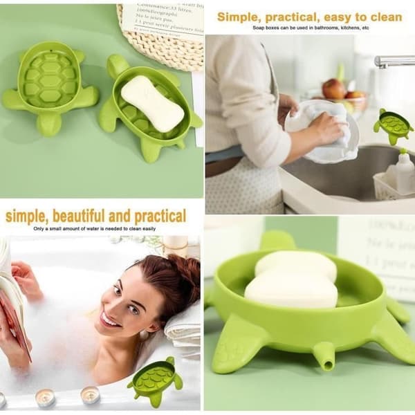Skål - Uspesifisert - Skilpadde - Effektiv drenering - Elegant design - Multifunksjonell Green