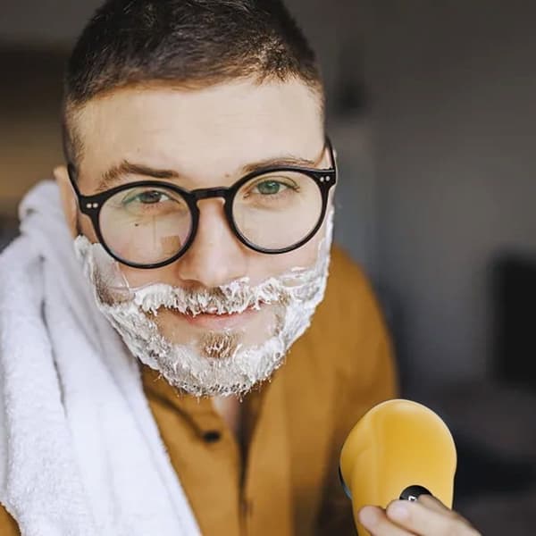 Vaskbar elektrisk lommerbarbermaskin