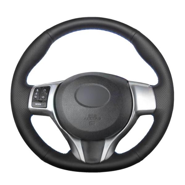 Handsydd cover i svart PU konstläder till Toyota Yaris Verso S Vitz Ractis 2010-2016 Subaru Trezia