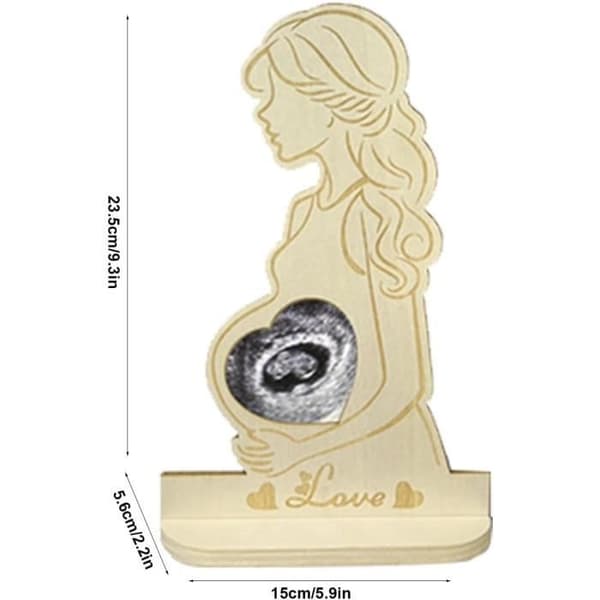 Fotoramme - Uspecificeret - Sonogram - Rund - Plastik - Resin