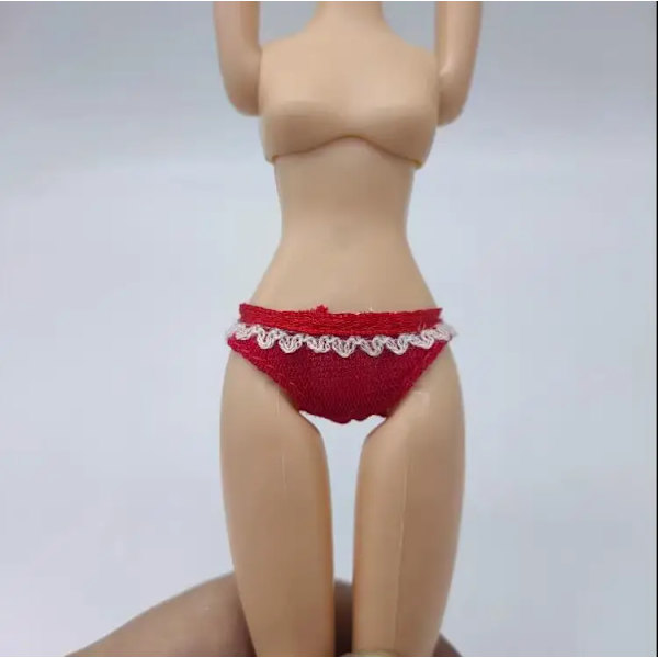 en mängd olika kläder shorts byxor Kjol för 30cm docka mode cool docka gymnasiedocka Burgundy