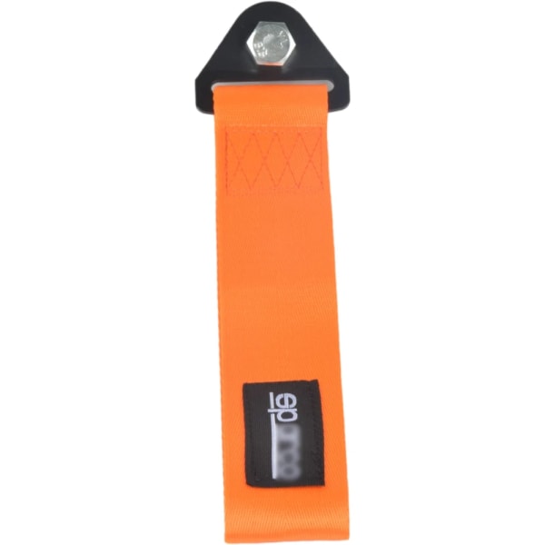 Modifierad släpvagnsbälte för bil, Trendig släpvagn, Ulen nylon hög motstånd, universal automatisk justering med skruvmutter, 2 tum, 28x5cm SP Logo Orange