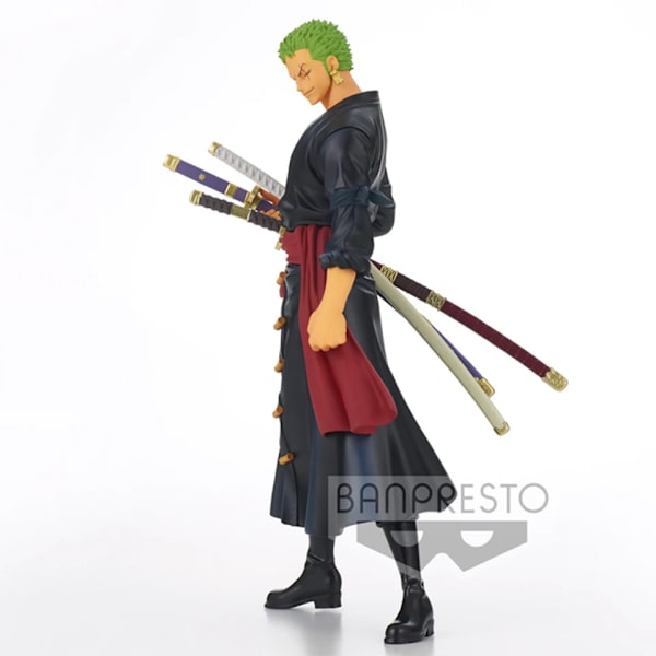 Original BP Japansk One Piece DXF Roronoa Zoro 2.0 Wanno Country Barnleksaker Modellfigurer Brinquedos Actionfigur With Box