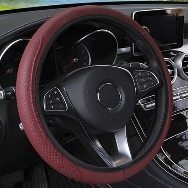 (20201129-WR)Car Auto Universal Cover Handske Mikrofiber Andas Anti-Slip Cover 15''/38cm Case 20201129-WR