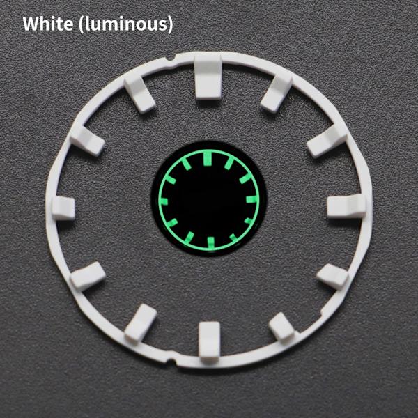 För GA2100 GA2110 Luminous Hour Marker Dial Watch Pointer Scale Ring Index Modification Dial ga2110 Watch Mod Kit Tillbehör White Luminous