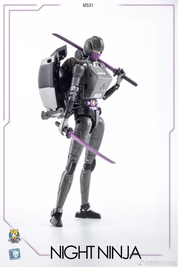 【PÅ LAGER】 DR. WU MechanicToy MFT Transformasjon MS-30 MS-30B MS-31 MS-31W MS-31M MS-32 Ninja AMIE Arcee Mini Action Figur Leker
