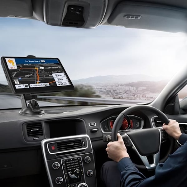 Bil GPS - PRUMYA - 7 tommer Navigation - Touch Screen - Gratis Opdatering - Stemmevejledning