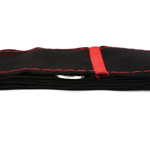 (B)Mockaläder 38cm Four Seasons Universal DIY Cover Halkfritt Slitbeständigt Svart Biltillbehör Bilinteriör B