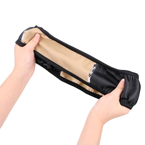 (Röd)Anti-slip autodekoration PU-läder rattkåpor Bilstyling Universal cover 37-38cm Diameter Red