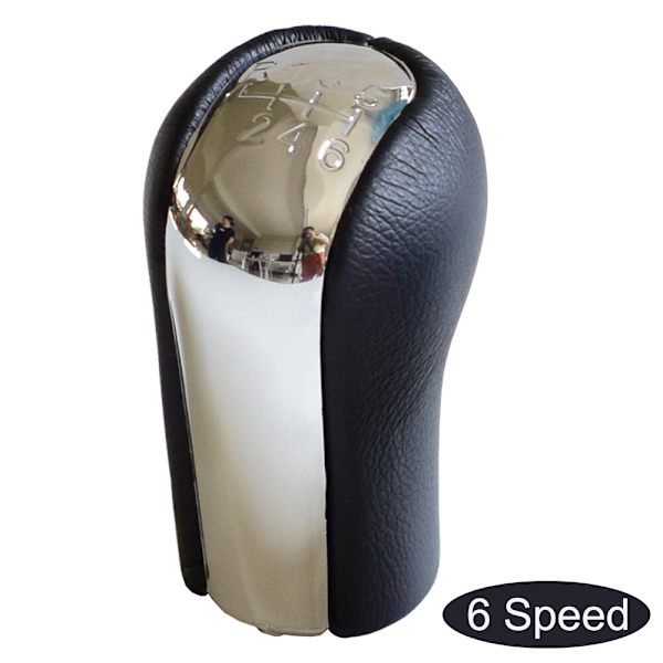 5 6-växlad växelspaksreglage Skifter Stick Damask Boot Cover för Toyota Corolla 1998-2003 AYGO Verso RAV4 YARIS VITZ-6 Speed-Head 6 Speed-Head