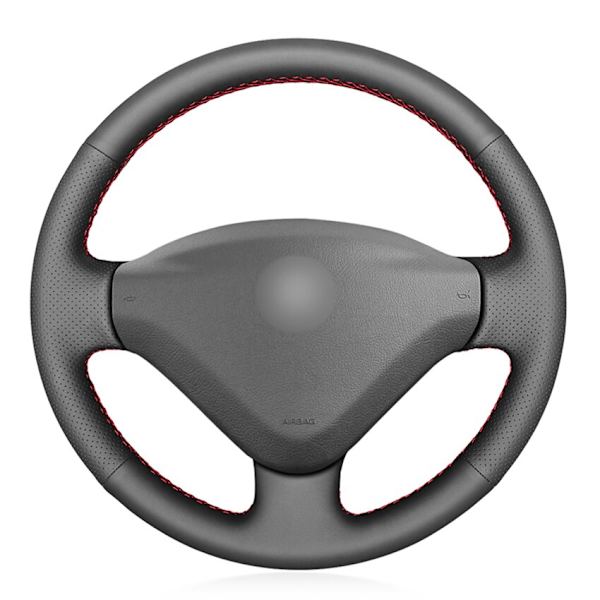 Svart PU konstläder DIY Cover för Citroen Berlingo 2008-2016 Jumpy 2009-2016 Toyota Proace 2013-2016