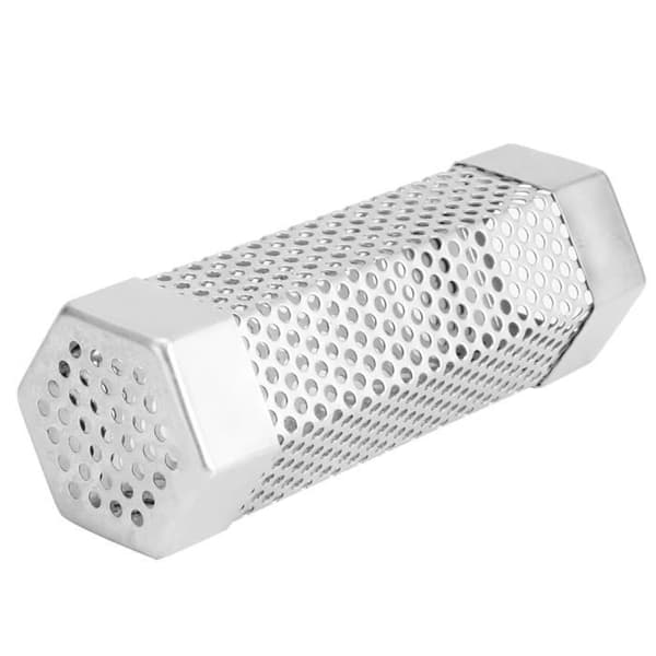 (Rustfrit stål) Røgrør - OMABETA - 2 stk - 304 rustfrit stål - Til grill - Effektiv røgdiffusion Stainless steel