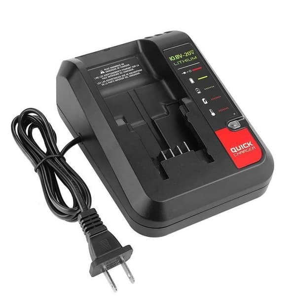 Oplader 2A Udskiftning Lithium Batteri Oplader til Black and Decker 18V PORTER CABLE Stanley ch
