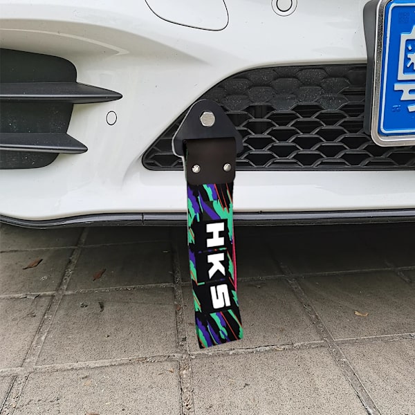 Inledande dragrem från JDM för bil, dragrem, bälte, dragrem, släpvagn, stötfångare, hängsmycke, fujiwara tofubutik, biltillbehör 3